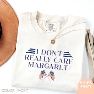 I dont really care Margaret Sweater, Vance Tshirt, JD Vance Tshirt, Vance Tshirt, Conservative Gift, I don&#39;t really care Vance C152
