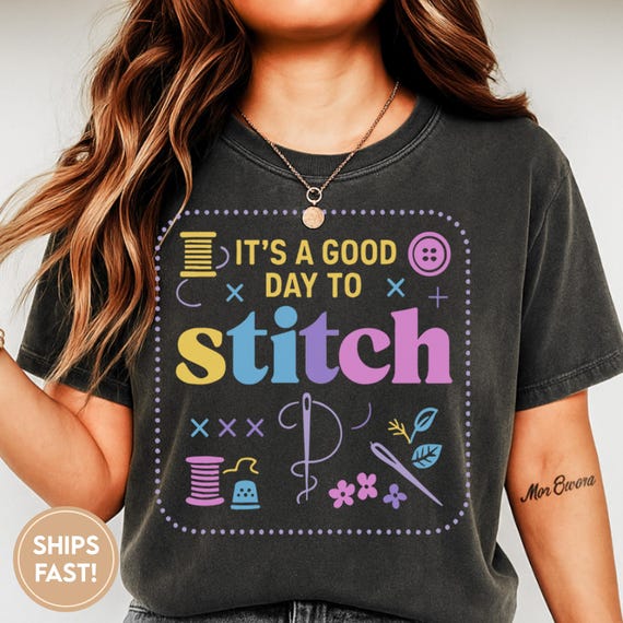 Cross Stitch Shirt, It's A Good Day to Cross Stitch Shirt, Cross