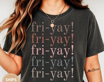 Friyay shirt, Teacher Friday Shirt, Teacher Team Shirts, Funny Teacher, Cute Teacher Shirt, Gift for Teachers, School Staff Shirts D225