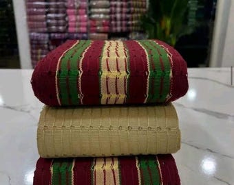 Handwoven Aso-Oke Fabric Set | Nigerian Yoruba Wedding Aso-Ebi