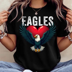Retro Eagles Mascot PNG: Philadelphia Football, Game Day Shirt (Digital Download)