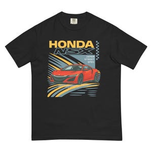 Honda NSX JDM Graphic Tee: Retro Japanese Supercar Shirt