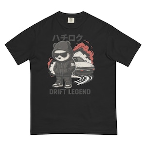 Drift Legend AE86 Panda Hoodie T-Shirt – JDM Streetwear Style Car Enthusiast Tee