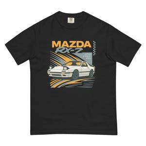 Mazda RX-7 FC Shirt: 80s JDM Turbo Rotary Car Tee