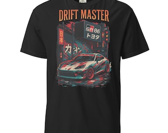 Two JDM Cars Drift Side-by-side At Night With City Lights In The - 10