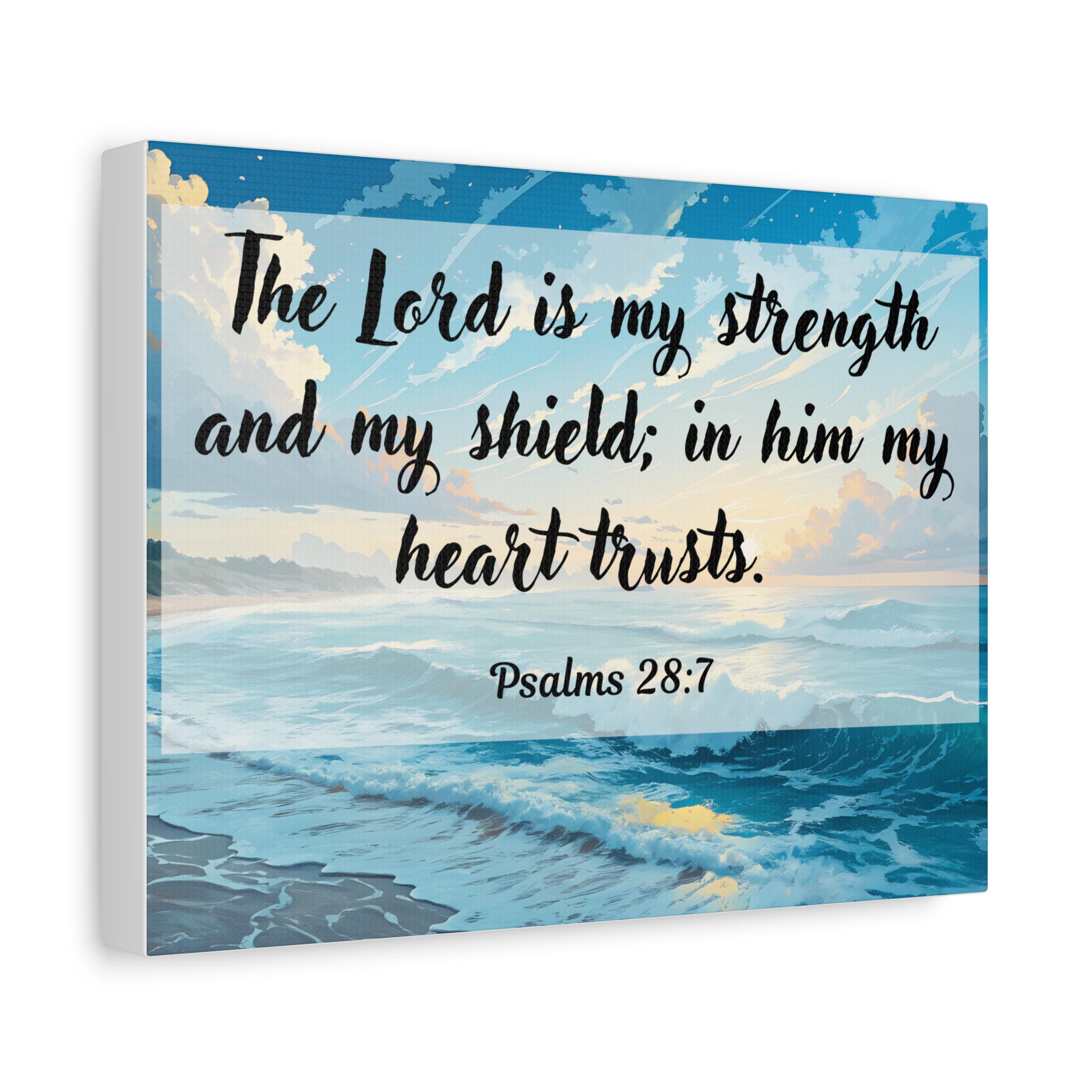 Scripture Wall Art Canvas Personalized, Select Your Verse, Minimalist ...
