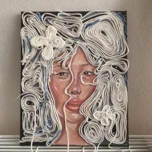 The acrylic paint lainer