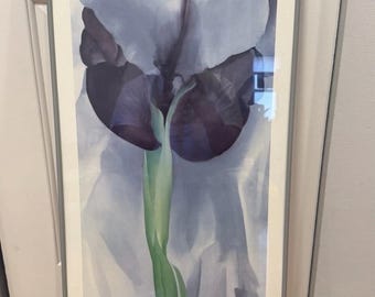 Vintage Poster - Georgia O'Keefe (IRIS) Madison Art Center -1984 Limited Edition