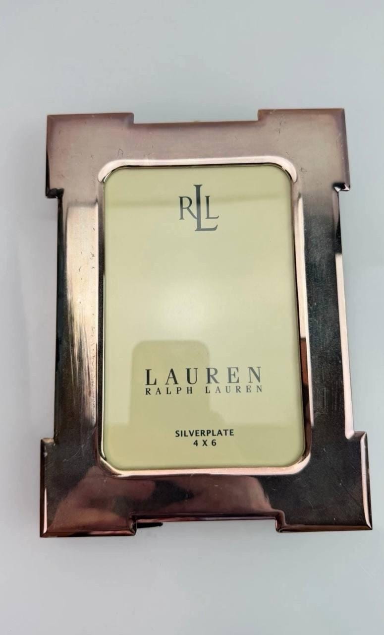 Ralph Lauren Silver Picture Frame - Etsy