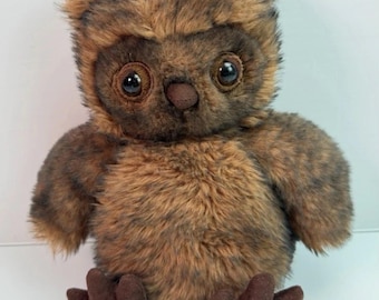 Rare Retired Jellycat Cornelius Owl Brown Forest Animal MINT