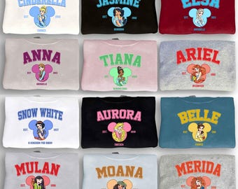 Princess Character Png Bundle, Dis.ney Princess Png, Princess Birthday Png, Dis.ney Trip Png, Family Vacation, Aurora Snow white Rapunzel