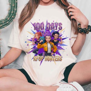 100 Golden Days Huntrix Png, 100 days Kpop Hunters Png, Huntrix 100 Days Png, Saja Boys Girls Png, 100 Days Of School Huntrix Png, Idol Kpop
