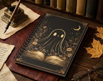 No. 42 Gothic Celestial Ghost Journal | The Whimsigoth Collection