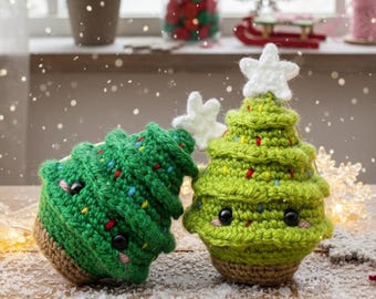 Christmas Tree Crochet Pattern, Crochet Christmas Tree, Christmas Tree Crochet, Amigurumi Christmas Tree, Handmade Christmas Gifts