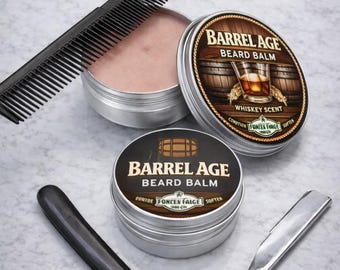 Barrel Aged Beard Balm – Whiskydoft, återfuktande balsam för män