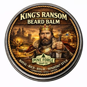 Beard Balm for Men – King's Ransom Beard Moisturizer for Beard Shaping & Control