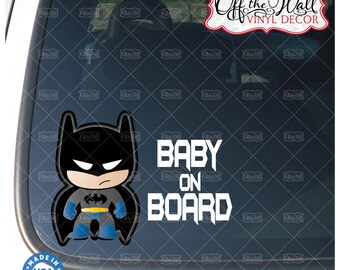 Batman On Board Etsy