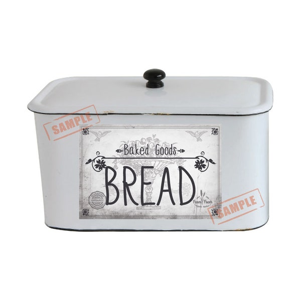 Vintage Bread Box Etsy