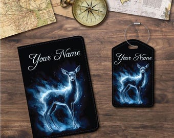 Passport Holder/Cover & Luggage Tags | Wizard's Protector