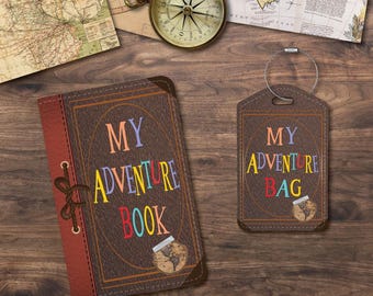 Passport Holder & Luggage Tag | Scrapbook Replica | My Adventure Book