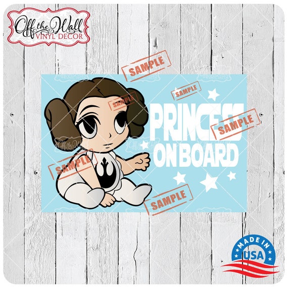 Star Wars Inspired Baby Leia Character Baby Kid Etsy