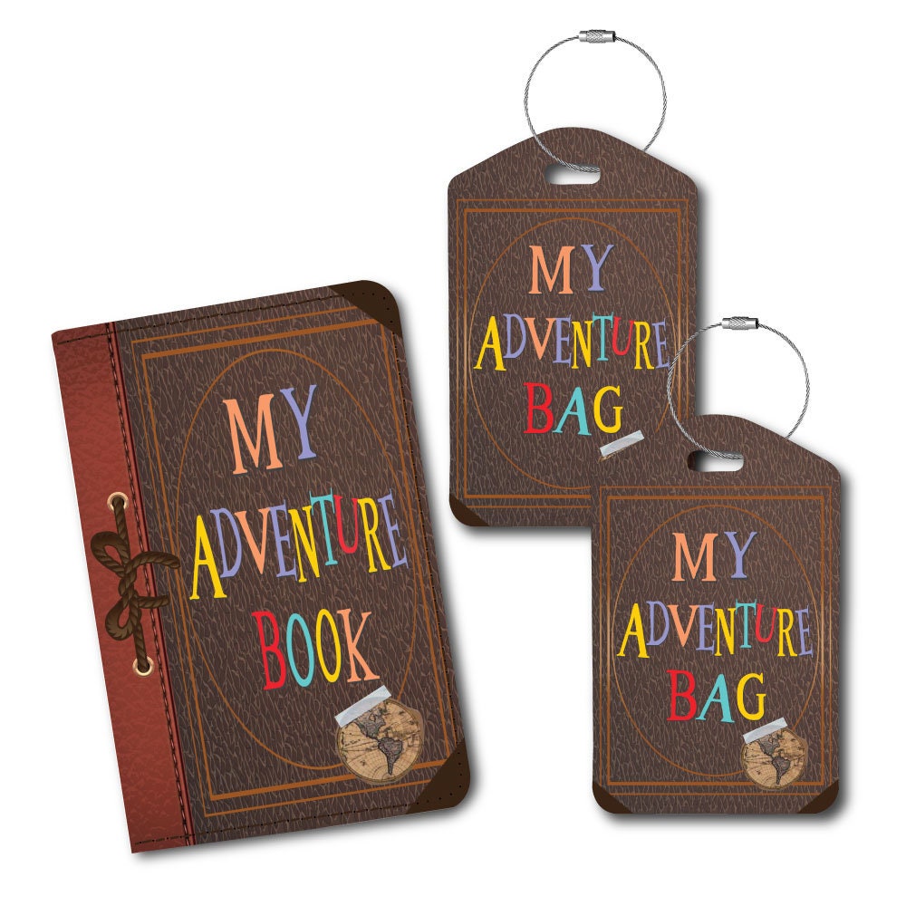 Up MY ADVENTURE BOOK Cover Full Color Seatbelt Belt - Up Adventure