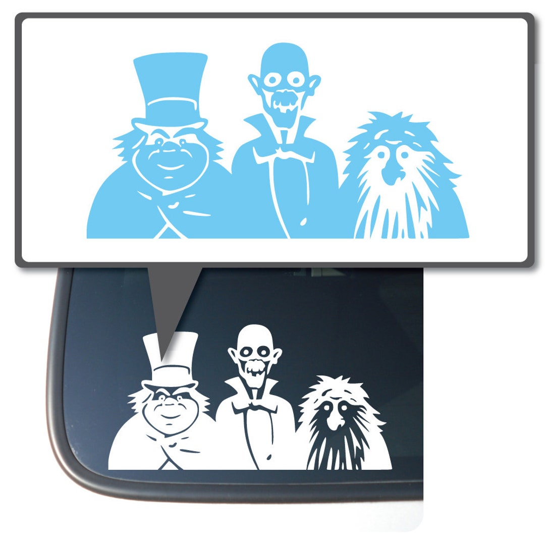 Hitchhiking Ghosts Die-cut Vinyl Decal Sticker - Etsy