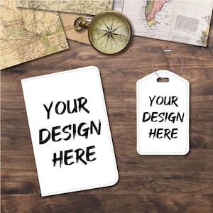 Passport Holder/Cover & Luggage Tags | Travel Set