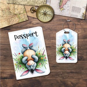Passport Holder & Luggage Tags, Travel Set