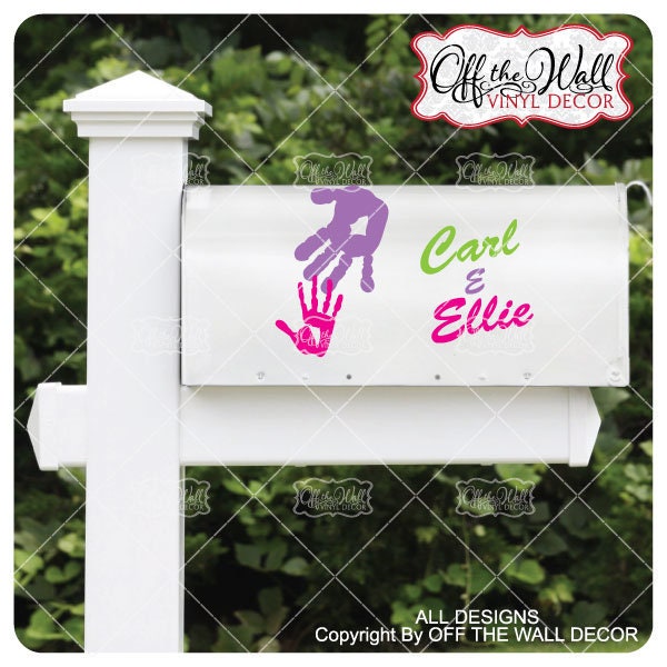 Disney's "Up" Inspired Vinyl Mailbox Decal X2 for each …