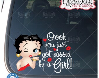 betty boop cuty polka dot sticker vinyl decal for car and others FINISH GLOSSY betty boop cuty polka dot sticker vinyl decal for car and others FINISH GLOSSY
