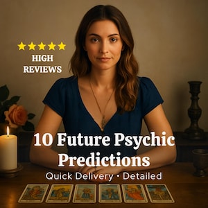 10 Future Psychic Predictions, Psychic Spiritual Advices, Psychic Love Reading, Same Day Reading, Detailed Mind Reading