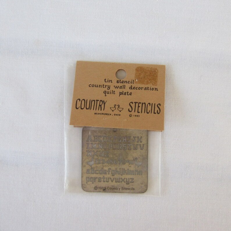 Quilt Plate Stencils Alphabet Tin Stencil Longaberger Basket Tin Stencil Die Cut Embossing Stencils for Card Making Vintage Tin Stencils