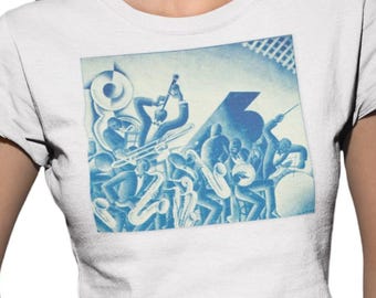 Vintage Blues Band T-Shirt: W.C. Handy Anthology Art