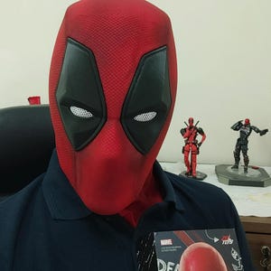 Deadpool Mask / Deadpool Faceshield / Deadpool Cosplay / Deadpool Hallowen / Deadpool Comic Con