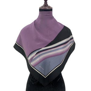 Vintage Pierre Cardin Seidenschal Klassische Schals Krawatten Accessoires Pierre Cardin Schal Quadrat Schal Halstuch Wrap Seide Foulards Top Wear