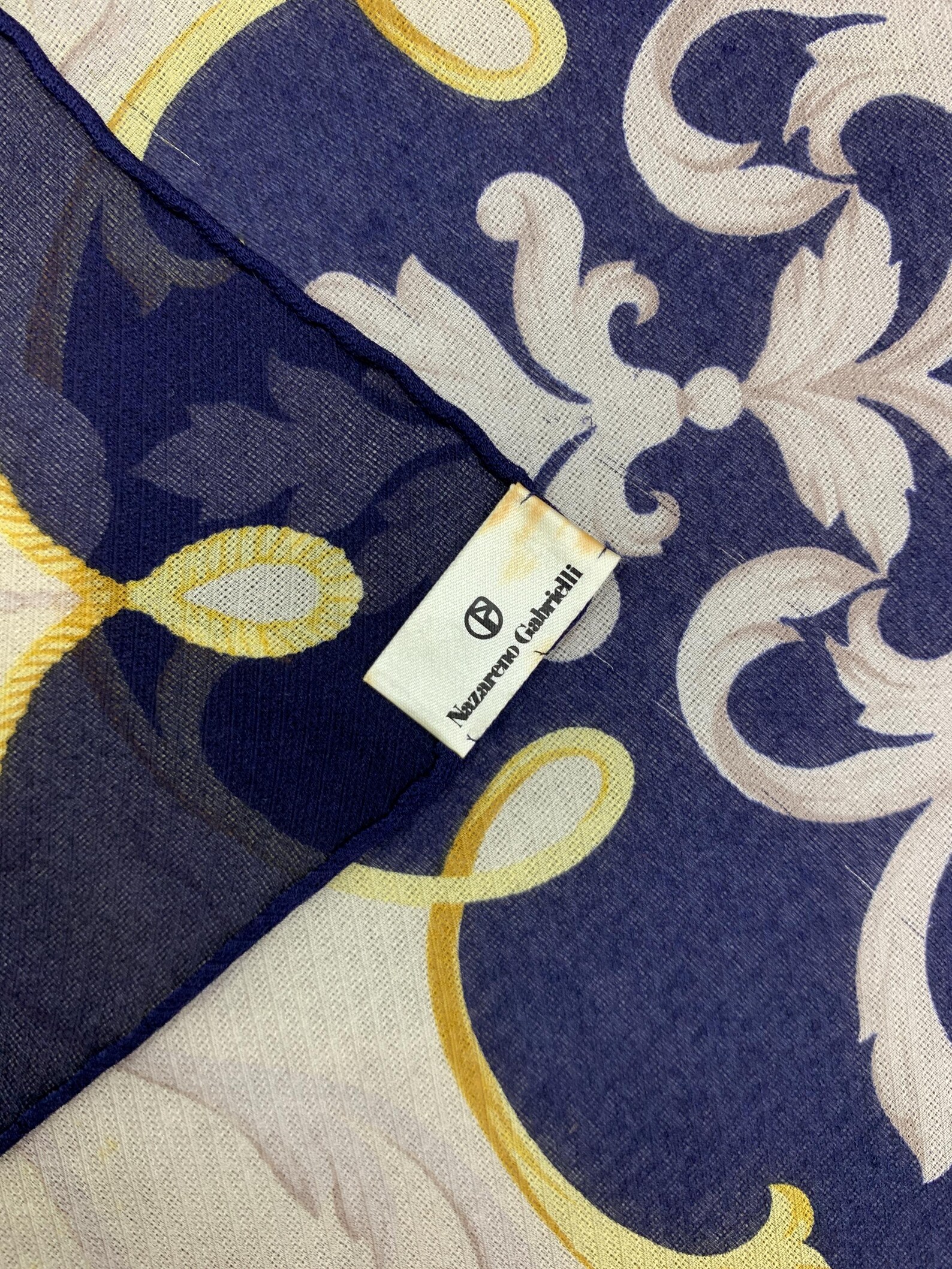 Nazareno Gabrielli Silk Scarf