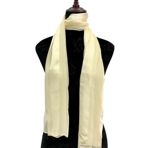 Vintage Pierre Balmain Silk Scarf Classic Scarves Neckwear Accessories Pierre Balmain Shawl Rectangle Scarf Foulard Wrap Neck Scarf Top Wear