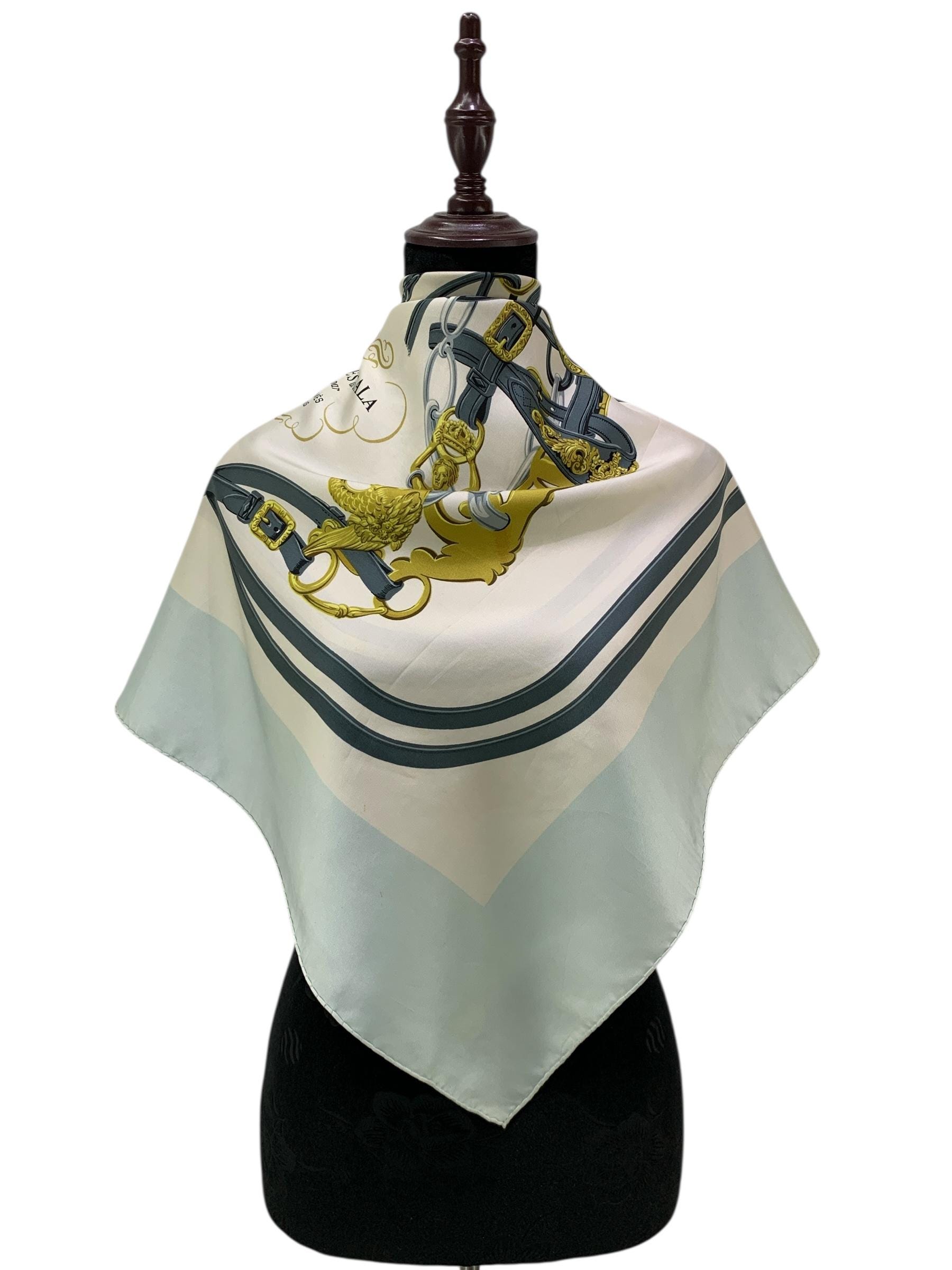 Vintage Hermes Brides De Gala 60s Hermes Silk Scarf Neckwear