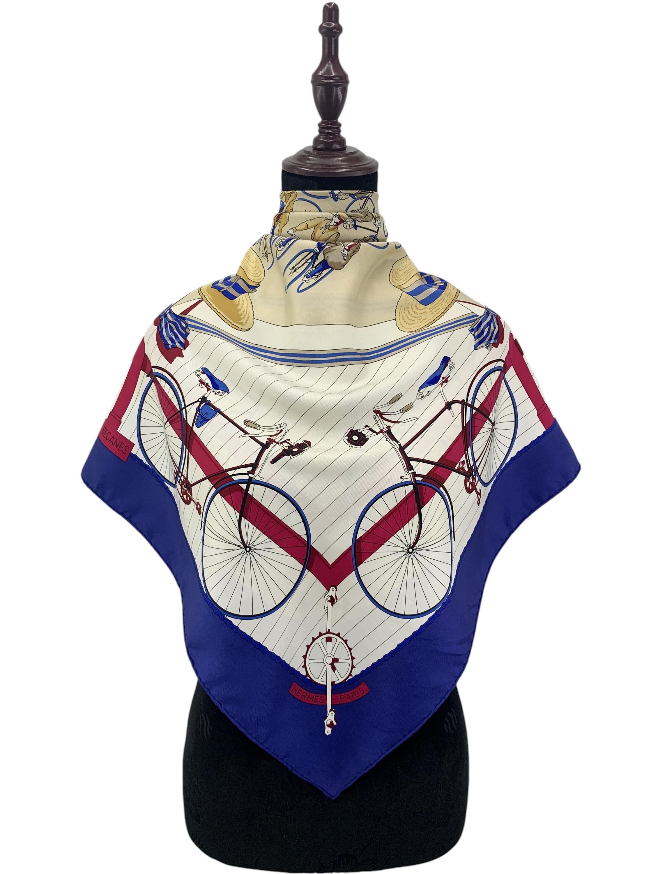 Vintage Hermes Les Becanes by Hugo Grygkar Scarves Classic