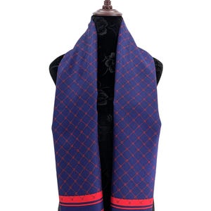 Vintage Pierre Balmain Silk Scarf Classic Scarves Neckwear Accessories Top Shawl Rectangle Scarf Pierre Balmain Foulards Wrap Neck Scarf Top