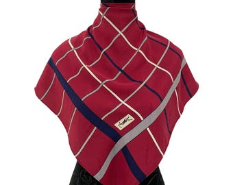ヴィンテージ YSL マルチカラー シルクスカーフ、ヴィンテージ YSL