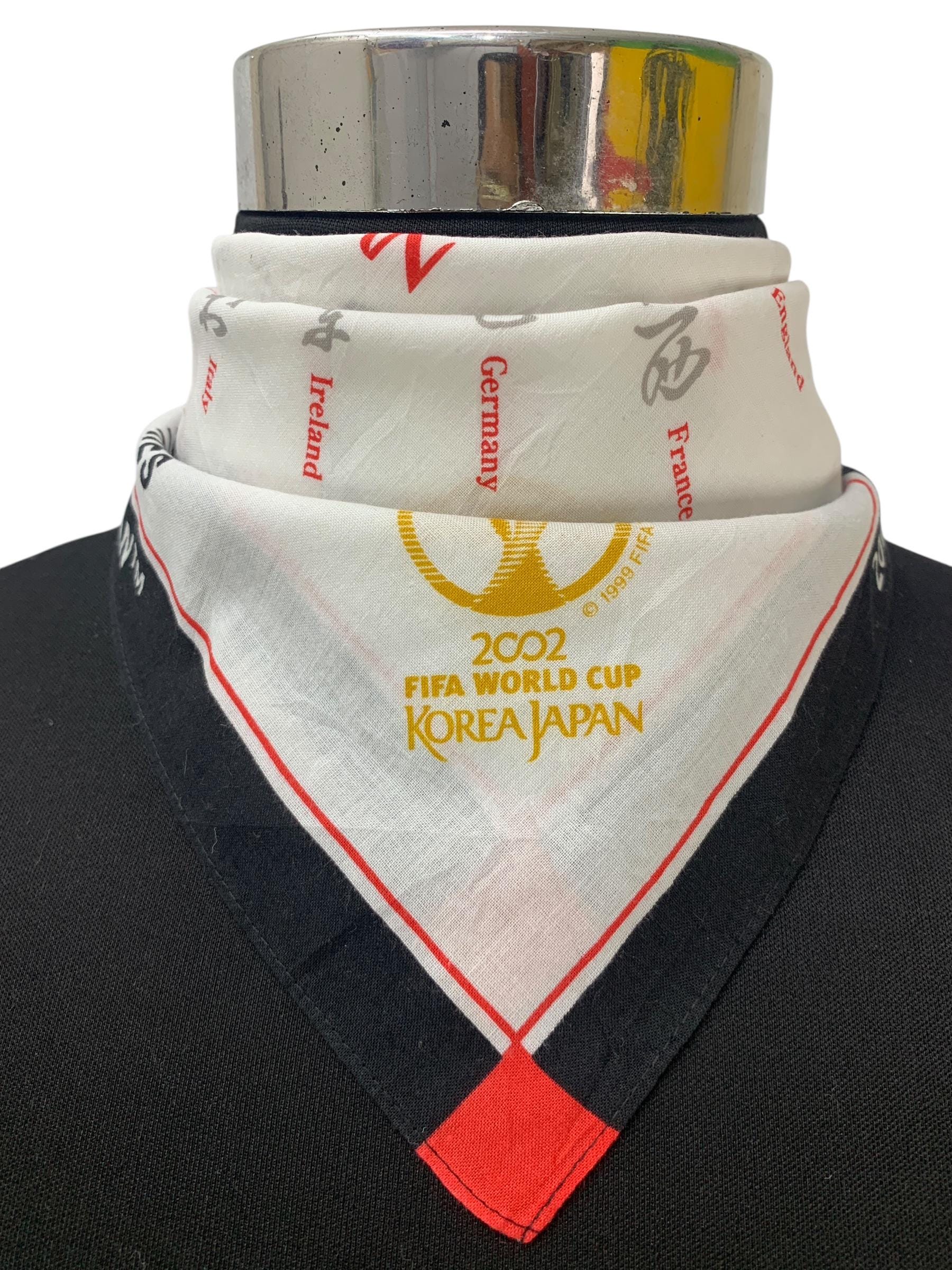 ヴィンテージ 2002 FIFAワールドカップ バンダナ - 韓国・日本 - Etsy 日本