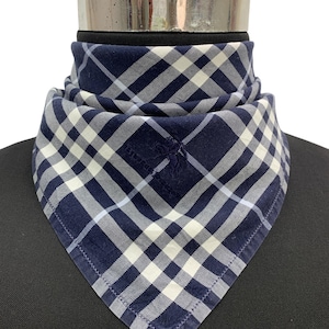 Vintage Burberry Handkerchief Check Pattern Pocket Square Burberry Bandana Neckwear Top Wrap Neckcloth Burberry Neckerchief Classic Scarf