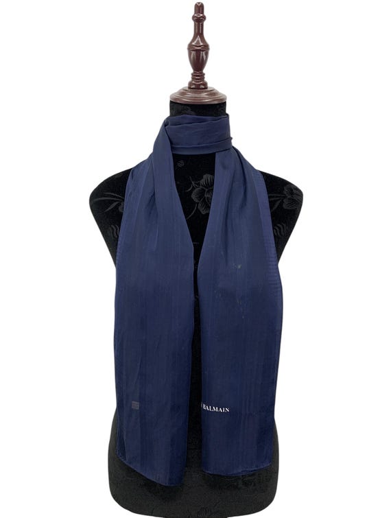 Foulard Vintage Pierre Balmain En Soie 100% - Motif Cheval, édition Limitée, Fait Main En France
