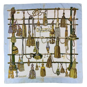 Vintage Hermes Passementerie by Françoise Heron Hermes Silk Scarf
