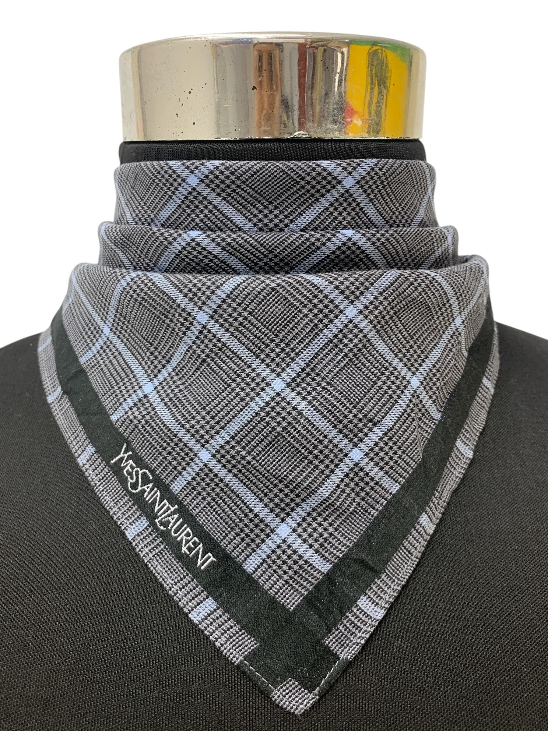 Ysl Plaid Scarf - Etsy display picture 3