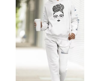 Sweatpants - The Essential Fleece Jogger Sweatpants - Soft, Minimalist, Cuffed Lounge Pant, With Pocket, Personalization