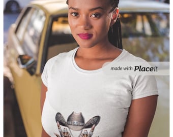 Rhinestone Cowboy Graphic Tee: Bling Boots Design