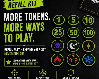 HP, Damage & Status Refill and Expansion packs